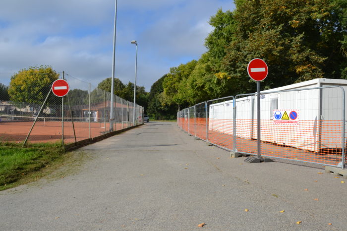 Boulevard de la chaussée - Sens interdit au niveau des tennis