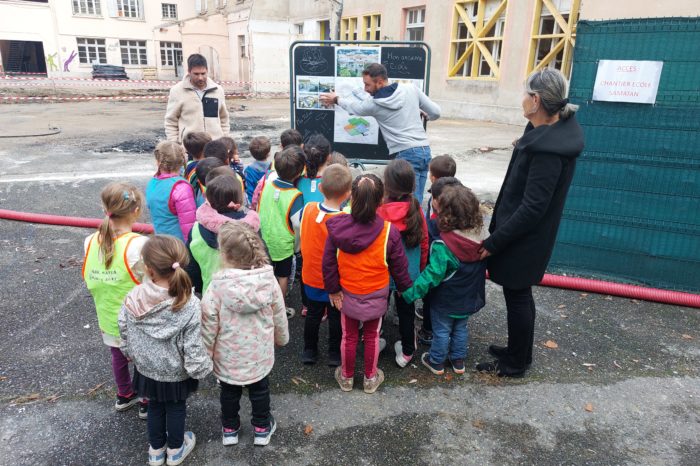 Visite école enfants - octobre 2023