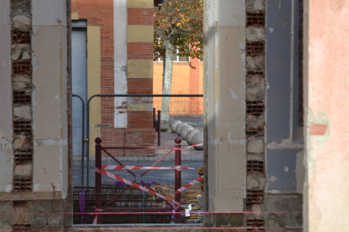 11Chantier 12 novembre 2024. - l'ancien couloir de la maternelle